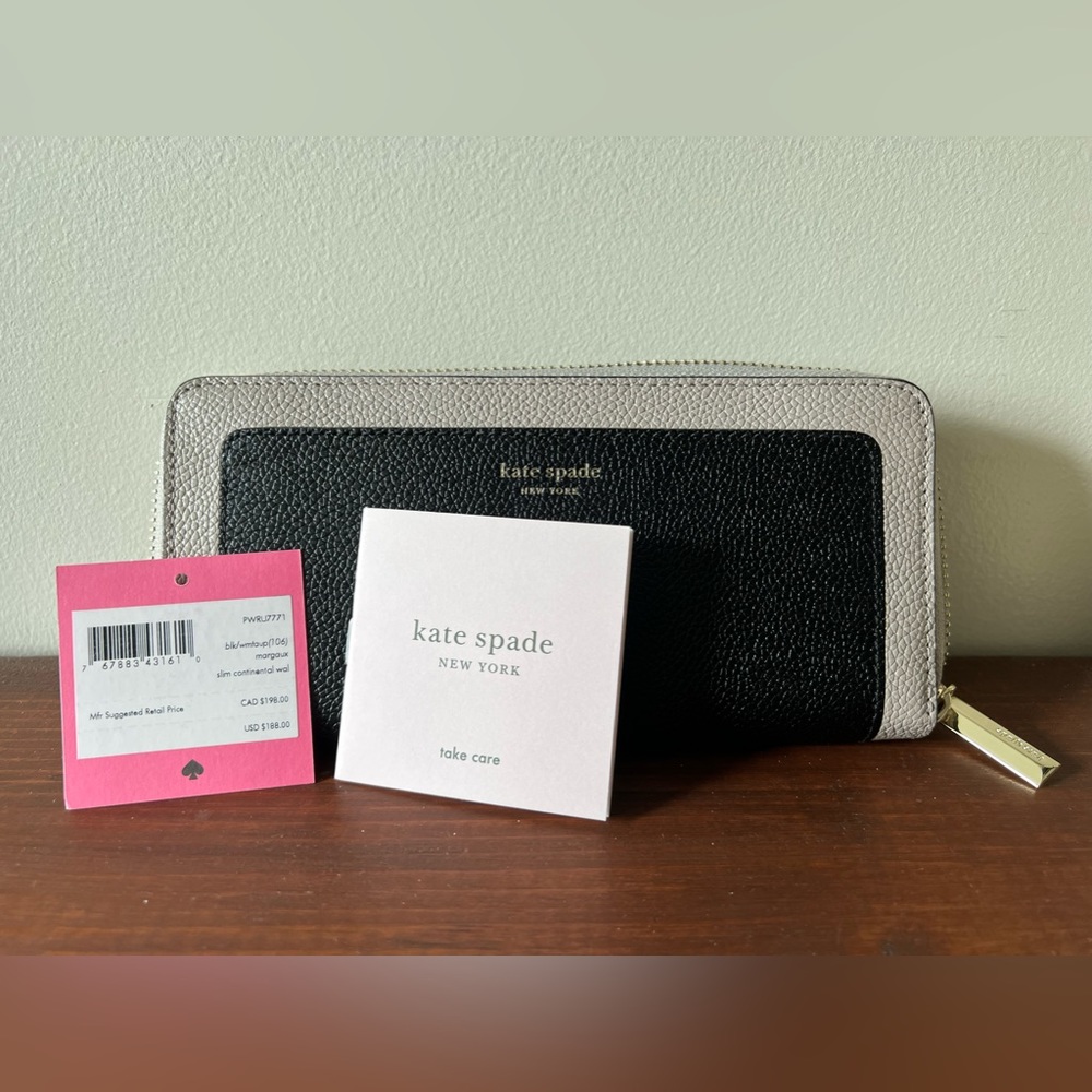 Kate Spade Margaux zipper wallet